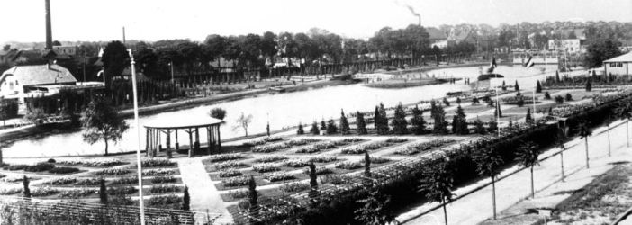 Das Rosarium damals Das Rosarium damals